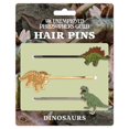 thumbnail image 1 of Juego de 3 horquillas para el pelo de dinosaurio - Stegosaurus Triceratops y Tyrannosaurus Rex, 1 of 5