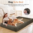 thumbnail image 3 of Cama Grande para Perro NANUYA Ortopédica Impermeable con Respaldo 109x94 cm, 3 of 9