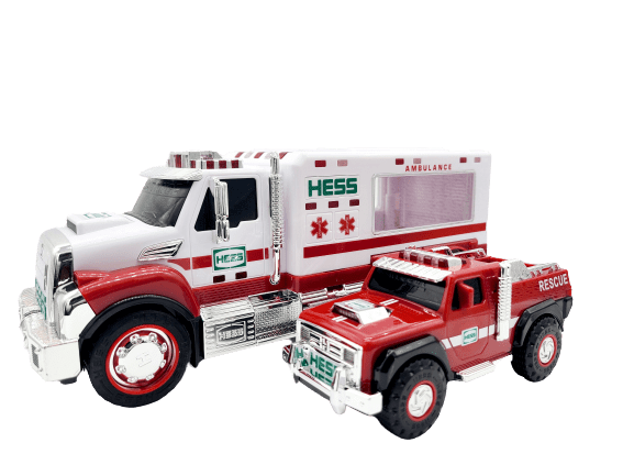 New 2016 Hess Toy Truck and Dragster SOLD OUT Would Go Great w/ 2020 Ambulance 