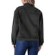 thumbnail image 3 of Chaqueta de mezclilla oversized para mujer INSPIRE CHIC con botones y bolsillos, 3 of 6