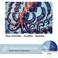 thumbnail image 2 of Octopus Polyester Non-Slip Machine Washable Floor Mats & Door Mat Chair Rug, 2 of 6