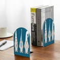 thumbnail image 5 of Susaid Nurse Doctor Gnomes Print Wooden Bookends Decorative Book Ends for Shelves Heavy Books Holder Organizer Non-Slip Desk Book End for Kids Room Office School 1 Pairs, 5 of 8