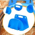 thumbnail image 6 of YWMJZEU Garden Hose Holder Wall Mounted Pipe Hanger Garden Hose Hanger Water Hose Holder Blue, 6 of 9
