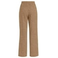 thumbnail image 5 of Pantalones boho palazzo de mujer, cintura alta, pierna ancha, estampado floral, estilo informal de verano con bolsillos, tallas S-XXL, 5 of 5