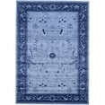 thumbnail image 1 of Unique Loom La Jolla Botanical Vintage Rug 7' x 10' Rectangle Blue/Navy Blue, 1 of 2