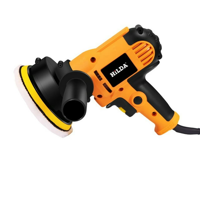 Graflsoa Polisseuse de Voiture à Double Tension 700W avec Vitesse Réglable pour Cirage, Étanchéité et Restauration de Surface, Compatible avec 110V/220V, Inclut des Accessoires pour Usage Domestique et Professionnel