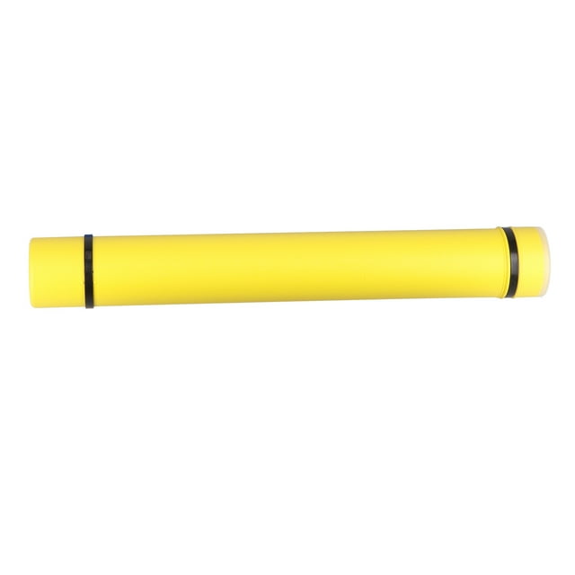 Document Poster Tube, Expandable Portable Poster Tube Waterproof Moistureproof With Strap For Outdoor For Storage For Travel White,Yellow,Blue,Black,Red