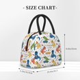 thumbnail image 2 of Balery Dinosaur Pattern Lunch Bag Women, Lunch Box, Lunch Bag, Small Leakproof Lunch Tote Large Capacity Reusable Insulated Cooler Lunch Container-One Size, 2 of 6