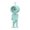 Blue, variant on Posable Robot LED Night Light Magnetic Mini Desk Lamp Multi Joint Adjustable Figure Phone Stand Battery Powered Bedside Ambient Decor Light