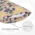 thumbnail image 5 of Fotbe Watercolor Bottles And Glasses Pillow Cases - Envelope Closure - Luxury, Extra Soft, Cooling Pillow Covers - Wrinkle, Fade, Stain Resistant-16"x24", 5 of 8