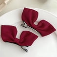 thumbnail image 6 of 2PCS New Korean Bow Hairpins Children Sweet Cute Headwear Girls Clips Barrettes Hairgrips Hair Accessories, 6 of 10