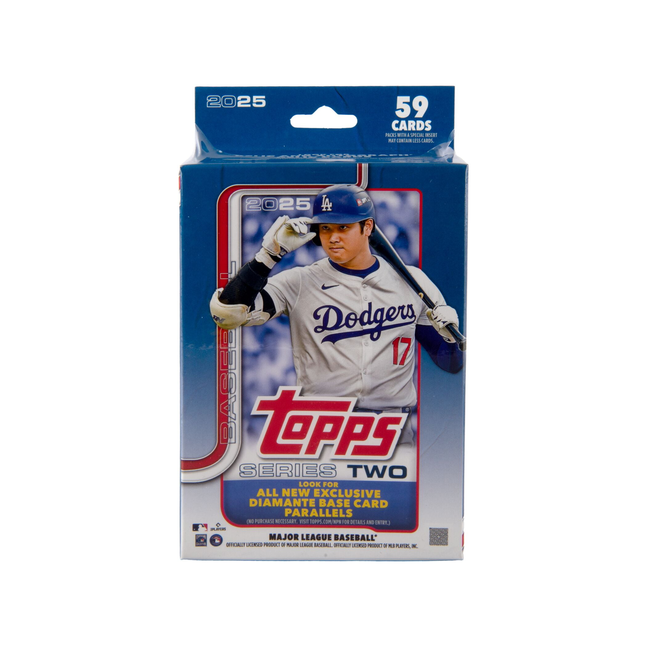ぶ*ん様 2025 Topps Series 2未開封パック ×16 2025 Topps Series 2 Baseball Trading Cards Hanger Box