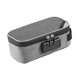 thumbnail image 3 of Bolsa a prueba de olores con ranuras Bolsa organizadora portátil resistente Premium a prueba de olores Gris, 3 of 9
