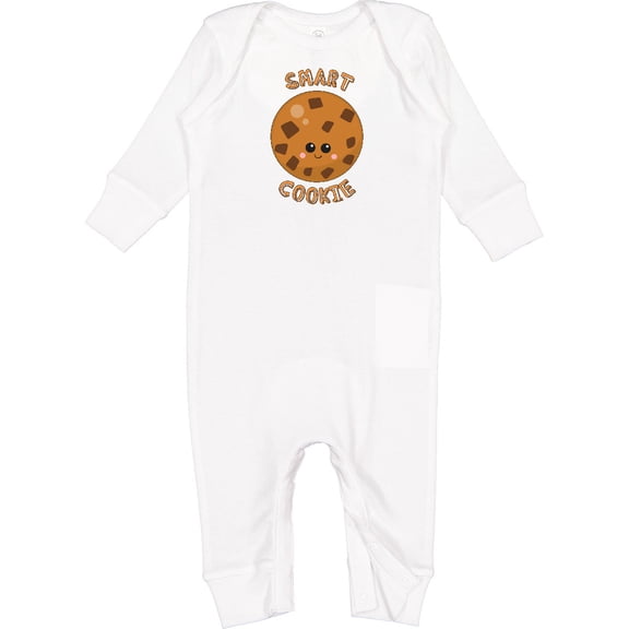 Inktastic Smart Cookie Baby Romper Coveralls