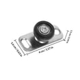 thumbnail image 2 of Milisten 4Ud Guía De Para Puertas Correderas Con Ajuste Para Vidrio Plata, 2 of 8