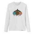 thumbnail image 2 of Babysbule Fall Tops for Women It's Fall Yall Woman Round Neck Print Pullover Tops Long Sleeve Blouse, 2 of 3