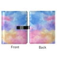 thumbnail image 2 of Leather Notebook with Pen Holder Writing Notepad Includes 100 Pages Lined Journal Tie-dye Clouds Pattern, 2 of 6