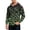 Green, variant on GrmtClth Sweatshirt Mens Halloween Scary Pumpkin Bat Ghost Witch Full Print Lightweight Casual Hooded Outfit Blue S