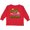 Red, variant on Inktastic My Daddy is a Firefighter with Fire Truck Boys or Girls Long Sleeve Toddler T-Shirt