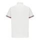 thumbnail image 3 of Playera Elvqul para Caballero Economicas a Rayas Blanco Manga Corta Polo con Solapa Botones, 3 of 4