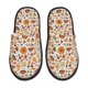thumbnail image 1 of Fotbe Thanksgiving with Food Pantuflas Peludas para Mujer con Estampado, Zapatillas de Peluche, Zapatos de Invierno para Casa, Uso Interior y Exterior-Medium, 1 of 8
