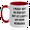 White/Red, variant on Funny Nebraska Two Tone Coffee Mugs Gifts for Mom from Nebraska on Mother's Day - 'I Might Not Be Perfect But At Least I Am From Nebraska' - Unique Gifts from Friends, Family, Coworkers