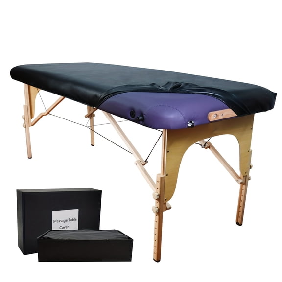 [32" PU Massage Table Cover] 32" Wide Massage Table Cover - Reusable & Allergy-Friendly 100% PU | Protective & Wipeable Cover for Square Massage Tables, No Power Needed, Spa and Salon Use