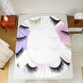 thumbnail image 5 of Castle Fairy Elegant Eyelash Girl 4pcs Bed Sheets,Bling Makeup King Sheets,Dreamy Princess Super Cozy Sheet Set,Microfiber Bedroom Decor, 5 of 7