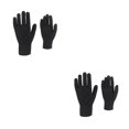 thumbnail image 3 of Guardurnaity Guantes de punto, accesorio de ropa térmica de invierno, calentadores de manos para niñas, pantalla táctil, guantes para exteriores Negro 2Conjunto, 3 of 6