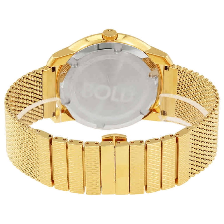 Movado Bold Gold Unisex Watch, 44mm, Gold-tone Stainless  display picture 1