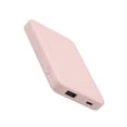 thumbnail image 4 of onn 5000mAh Portable Power Bank with USB-C and USB-A ports, Compact Size, LED Indicator Lights, Pink - Compatible with iPhone, iPad, AirPods, Samsung Galaxy, Note, Pixel & More, 4 of 6