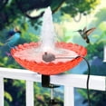 thumbnail image 3 of BotaniNest Outdoor Garden Miniature Bird Bath Basin Water Tank Bird Bath Bird Feeder USB Plug In Bird Bath Basin Water Tank Balcony Courtyard Bird Drinking, 3 of 3
