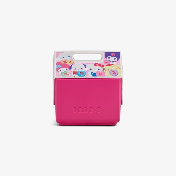 Igloo x Hello Kitty and Friends x Sweethearts Candies Little Playmate Hardside Cooler, 9 Can Capacity