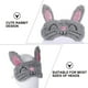 thumbnail image 5 of 2 máscaras de ojos para dormir con forma de conejo, de peluche, para los ojos, 5 of 6