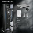 thumbnail image 6 of Bigfeliz Biometric Gun Safe,Quick Access 5-6 Gun Rifle with Handgun Storage Cabinet for Home, 6 of 16