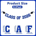 thumbnail image 2 of KUNPENG 2026 Graduation Decorations, Blue Glitter Class of 2026 Graduation Party Decorations Banner, Congrats Grad Graduation Decorations 2026 Backdrop Class of 2026 for Indoor Home Decor, Blue, 2 of 6