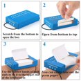thumbnail image 4 of 48 Pieces Multicolor Hair Perm Rods, 0.35 Inch/3.3 Inch Curler Perm Rods Cold Wave Perming Rods with 4 Steel Pintail Comb and 300 Pieces Perm Paper, for Hairdressing Styling, 4 of 5