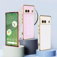 thumbnail image 5 of for Google Pixel 7a Case,Cute Plating Edge Love Hearts Pattern with Camera Lens Protection Phone Cover for Google Pixel 7a 6.1 inch,Pink, 5 of 15