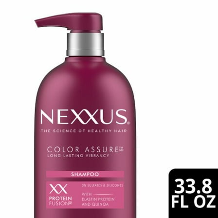 Pack of 2 - Nexxus Color Assure with ProteinFusion Sulfate-Free Shampoo 33.8 fl oz Packaging May Vary