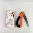 thumbnail image 2 of TOOLAN Hand saws,Folding Hand Saw, 8 Inch Heavy Duty High Carbon Steel Blade for Smooth Cutting, Camping, Gardening, Tree Pruning, Wood Cutting, Compact Design with Non-Slip Ergonomic Handle, 2 of 11