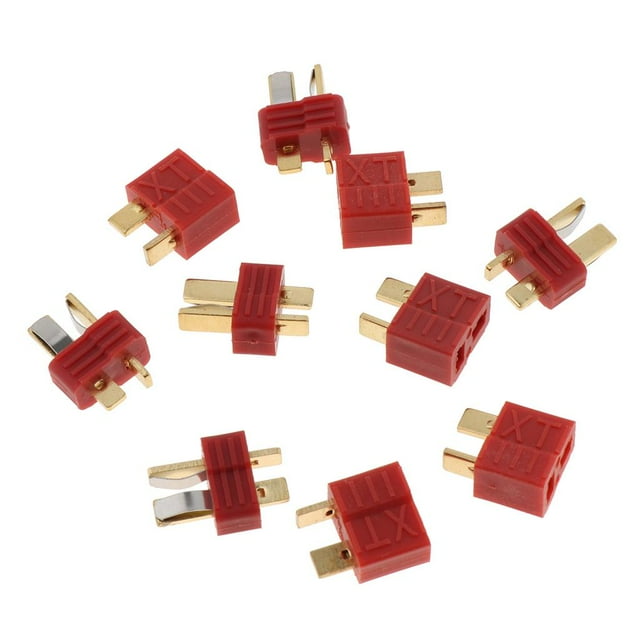 Milaget 5 Paires Connecteur Mâle Femelle, Résistance à Haute Température pour RC Électrique