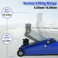 thumbnail image 5 of Mohsoe 3 Ton Car Floor Jack 6600lbs Lifting Capacity, 5"-15.2" Height Range Hydraulic Design, 4 Steel Wheels for Sedans Trucks SUVs Auto Repair, 5 of 9