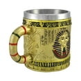 thumbnail image 3 of Egyptian Pharaoh Golden Coffee Mug 12 oz., 3 of 3