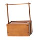 thumbnail image 2 of Caja de pañuelos de bambú cuadrada Caja de pañuelos rectangular Portabilidad Soporte de pañuelos de bambú para salones de té Sala de estar Oficina, 2 of 8
