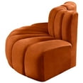 thumbnail image 5 of Meridian Furniture Arc Cognac Velvet Modular Sectional, 5 of 9