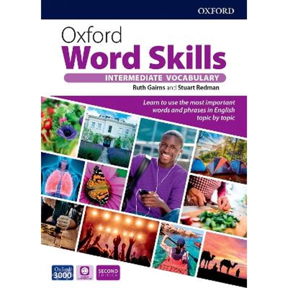 Pre-Owned Oxford Word Skills: Intermediate Vocabulary Student Pack (Paperback) 0194605701 9780194605700