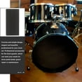 thumbnail image 4 of WHAMVOX 2Ud Protectores De Goma Para Pedal De Batería Universal Antideslizantes En Negro, 4 of 6