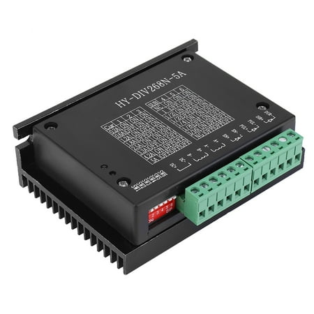 

Hybrid Stepper Motor Driver Two Phase CNC Controller 0.2-5A TB6600 DC12-48V Input