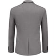 thumbnail image 3 of COOFANDY Men's Lightweight Two Button Knit Blazer - Casual Sport Coats Suit Jacket, 3 of 11