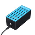 thumbnail image 2 of Cargador Irfora Cargador inteligente USB con adaptador de alimentación de 20 puertos de la estación de carga de compatibilidad universal para uso familiar y de oficina Irfora Cargador, 2 of 2